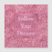 Girly Pink Glitter Sparkle Glitz (Voorkant)