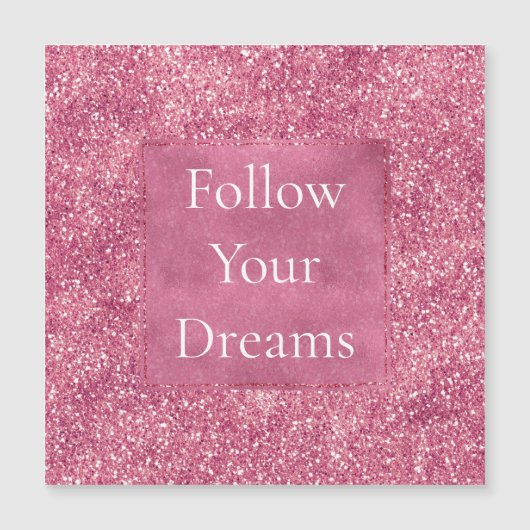 Girly Pink Glitter Sparkle Glitz (Voorkant)