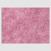 Girly Pink Glitter Sparkle Glitz    Tissuepapier (Voorkant)