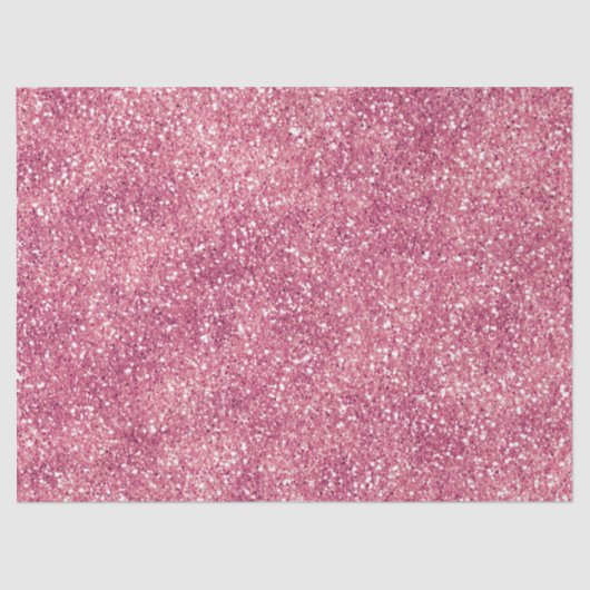 Girly Pink Glitter Sparkle Glitz    Tissuepapier (Voorkant)
