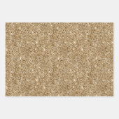 Girly Pink Glitter Sparkle Inpakpapier Vel (Voorkant 2)