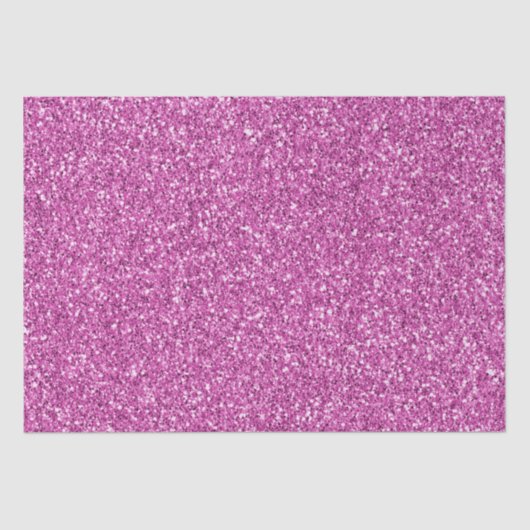  Girly Pink Glitter Sparkle Tissuepapier (Voorkant)
