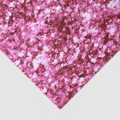 Girly Pink Glitter Tissuepapier (Detail)