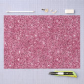  Girly Pink Glitter Tissuepapier (Craft)
