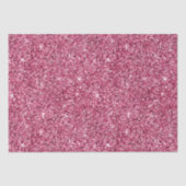  Girly Pink Glitter Tissuepapier (Voorkant)