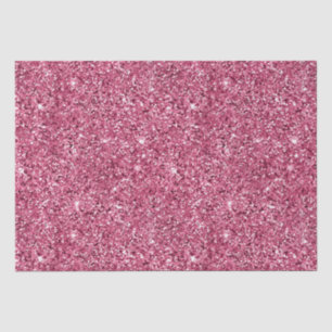  Girly Pink Glitter Tissuepapier