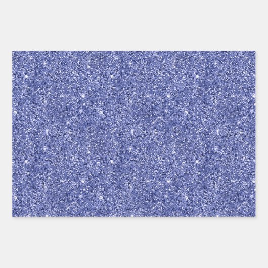 Girly Pink Glitz Glitter Inpakpapier Vel (Voorkant 3)