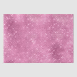Girly Pink Glitzy Sparkle Tissuepapier