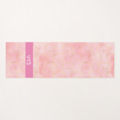 Girly Pink Gold Planet Celestial RM BTS Yoga Mat (Voorkant (horizontaal))