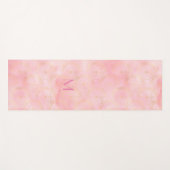 Girly Pink Gold Planet Celestial viering Yogamat (Voorkant (horizontaal))