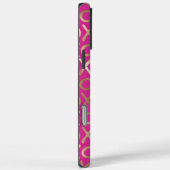 Girly Pink Gold XOXO Case-Mate iPhone Case (Achterkant / Rechts)