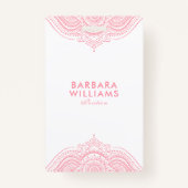 Girly Pink  Lace Badge (Achterkant)