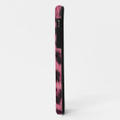 Girly Pink Leopard Print iPhone 5 Hoesje (high res (Achterkant/links)