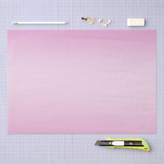 Girly Pink Ombre Tissuepapier (Craft)