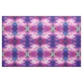 Girly Pink Paarse Space Nebula Galaxy Stof (Fat Quarter)