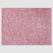 Girly Pink Rose Glitter Tissuepapier (Voorkant)