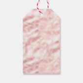 Girly Pink Sparkle Glitter Cadeaulabel (Achterkant)