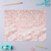 Girly Pink Sparkle Glitter Tissuepapier (Craft)