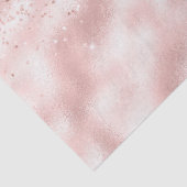 Girly Pink Sparkle Glitter Tissuepapier (Detail)