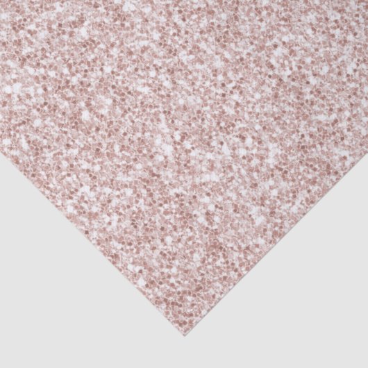 Girly Pink Sparkle Glitter Tissuepapier (Detail)