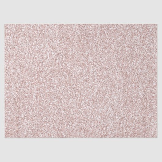 Girly Pink Sparkle Glitter Tissuepapier (Voorkant)