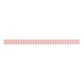 Girly Pink Stripes Birthday Grosgrain Lint (Voorkant)