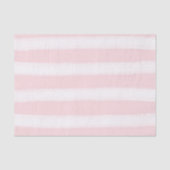 Girly Pink Stripes Tissuepapier (Voorkant)