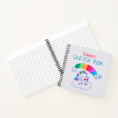 Girly Pink Tekening Schetsboek Notitieboek (Binnen)