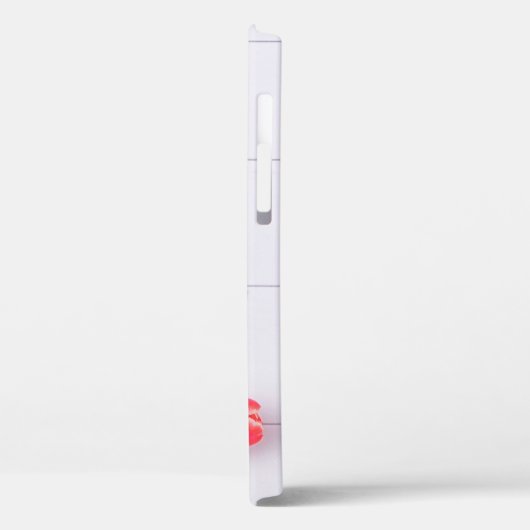 Girly Pink Tulips op White Wood Classic Case-Mate iPhone Case (Achterkant / Links)