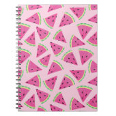 Girly Pink Watermelon Pattern Notitieboek (Voorkant)