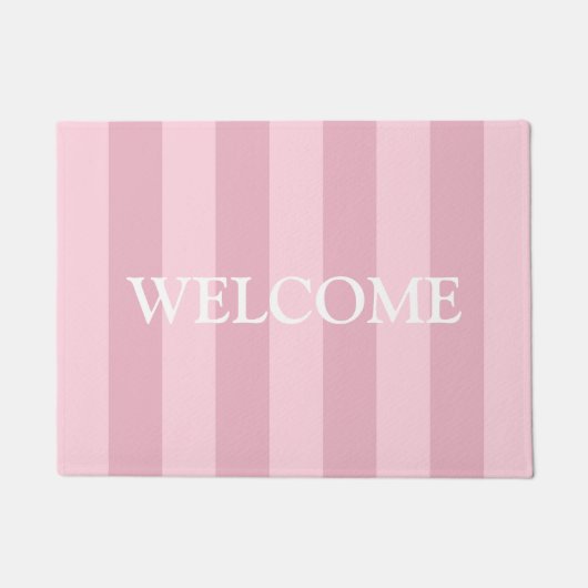 Girly Pink Welkom Mat (Voorkant)