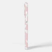 Girly Pink White Hearts Case-Mate iPhone Case (Achterkant / Links)