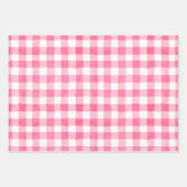 Girly Pink Wrapping Paper Flat Sheet Set 3 (Voorkant 3)
