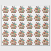 Girly Pirates Cadeaupapier (Vlak)