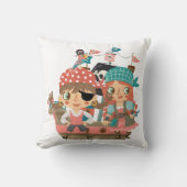 Girly Pirates Kussen (Voorkant)