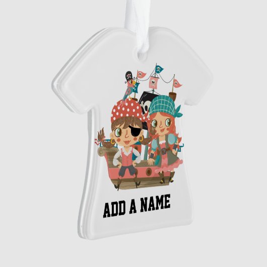 Girly Pirates Ornament (voorkant)