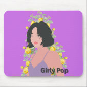 Girly pop Bob mouse pad Muismat (Voorkant)