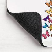 Girly pop butterfly mouse pads muismat (Hoek)