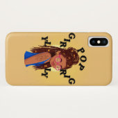 Girly pop locs phone case (Achterkant (horizontaal))