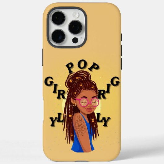 Girly pop locs phone case (Achterkant)