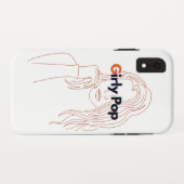 Girly Pop - Oranje/Bruin Case-Mate iPhone Case (Achterkant (horizontaal))