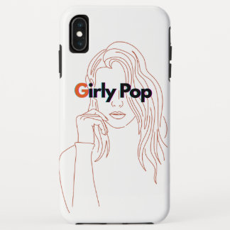 Girly Pop - Oranje/Bruin Case-Mate iPhone Case