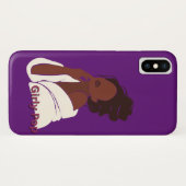 Girly pop phone case iphone (Achterkant (horizontaal))