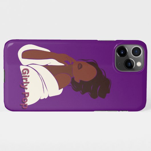 Girly pop phone case iphone 11 pro max iPhone hoesje (Achterkant horizontaal)