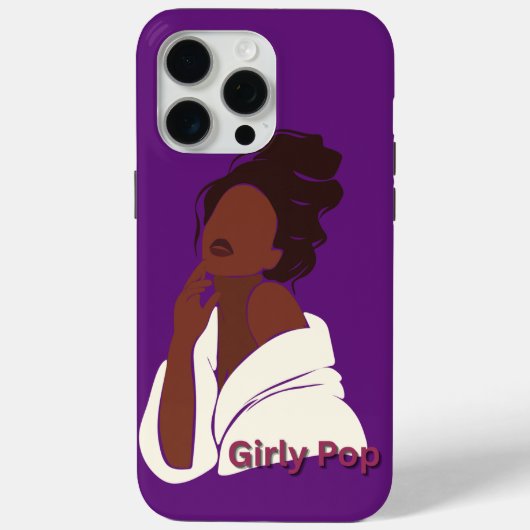 Girly pop phone case iphone 15 pro max (Achterkant)