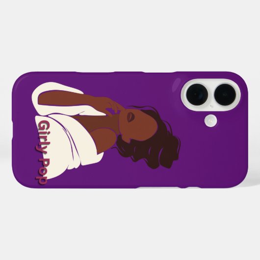 Girly pop phone case iphone 16 (Achterkant (horizontaal))