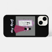 Girly pop phone case iPhone hoesje (Achterkant horizontaal)