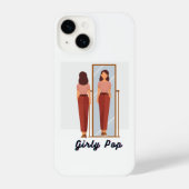 Girly pop phone case iPhone hoesje (Achterkant)
