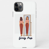 Girly pop phone case iPhone hoesje (Achterkant)