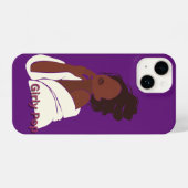 Girly pop phone case iPhone hoesje (Achterkant horizontaal)